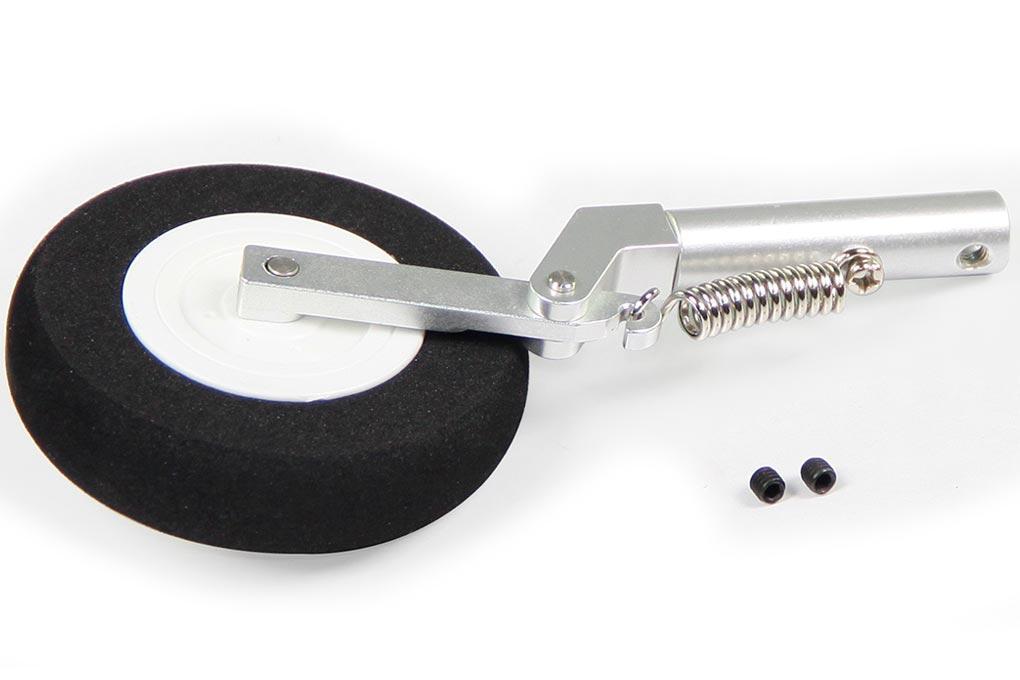 Freewing 80mm  A-4 Main Landing Gear Strut and Tire Left for 5.5mm Retract Pin