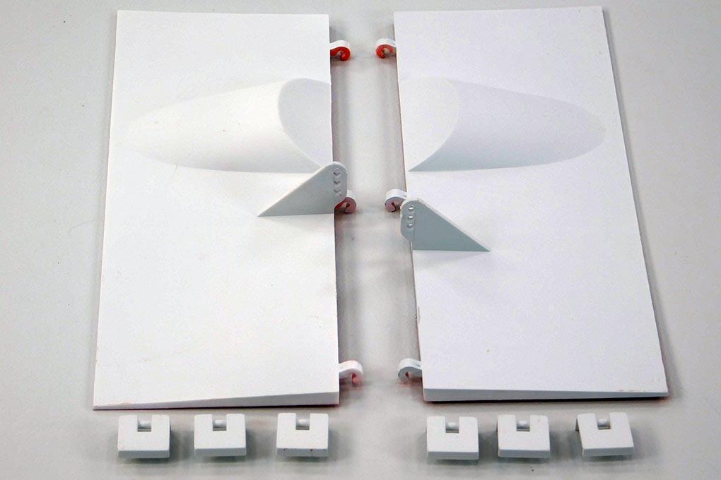 Freewing 80mm  A-4 Plastic Parts Set C
