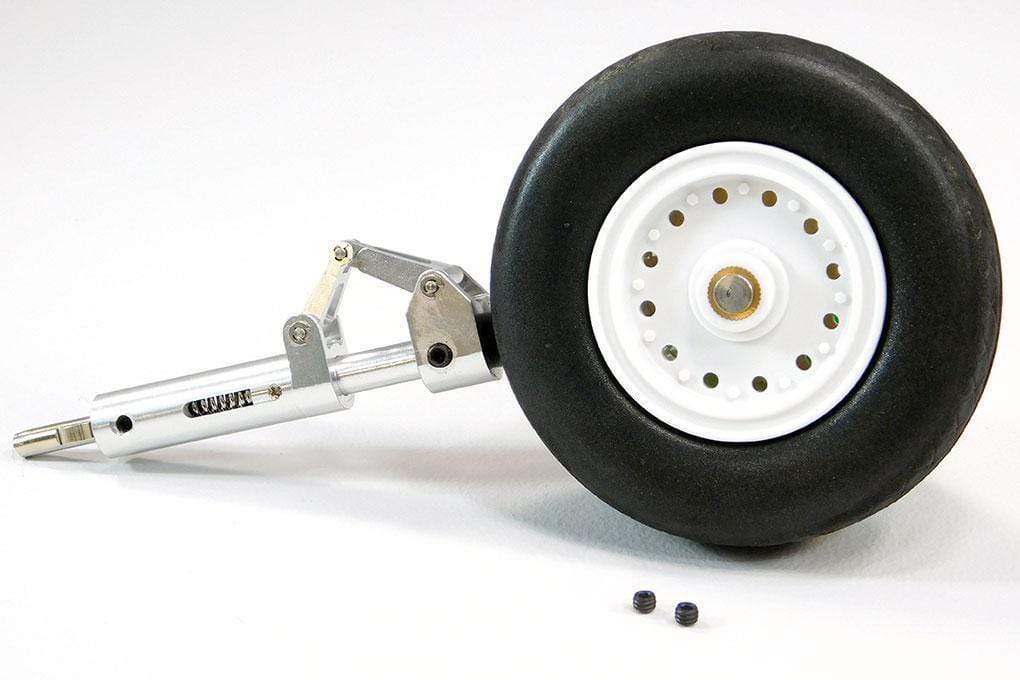 Freewing 80mm EDF A-10 Shock Absorbing Landing Gear Strut and Tire - Left