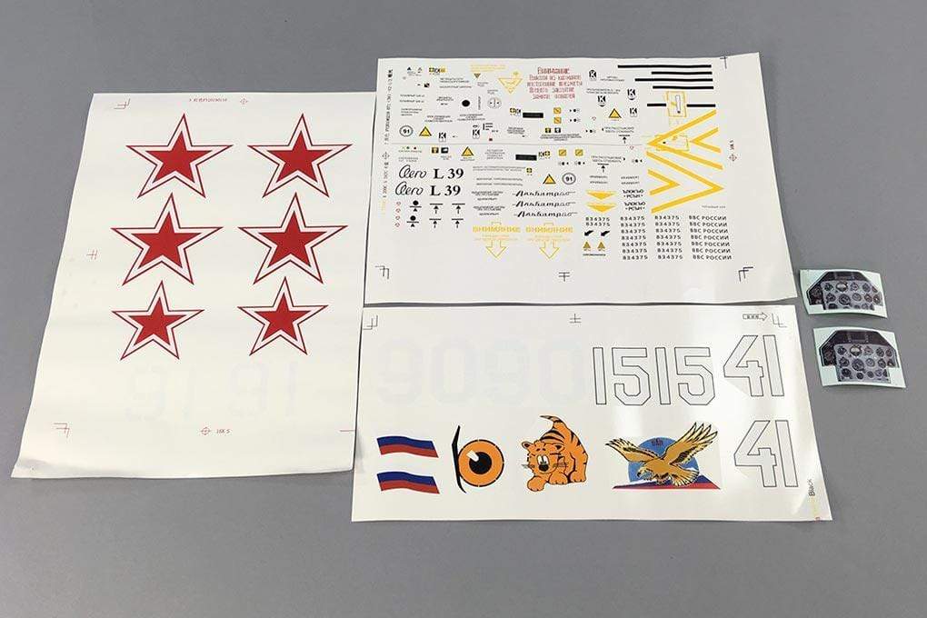 Freewing 80mm EDF L-39 Albatros Decal Sheet - Camo