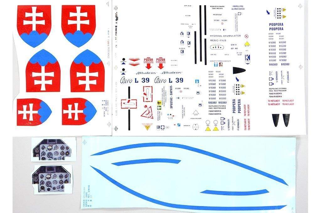 Freewing 80mm EDF L-39 Albatros Decal Sheet