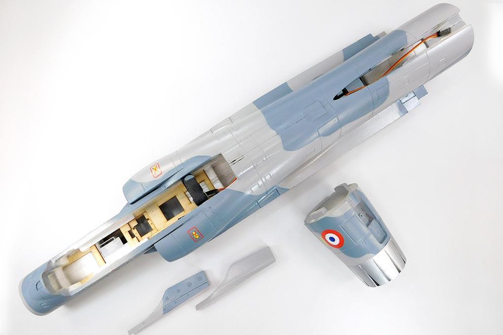 Freewing 80mm EDF Mirage 2000 Fuselage - (Old Color Scheme)