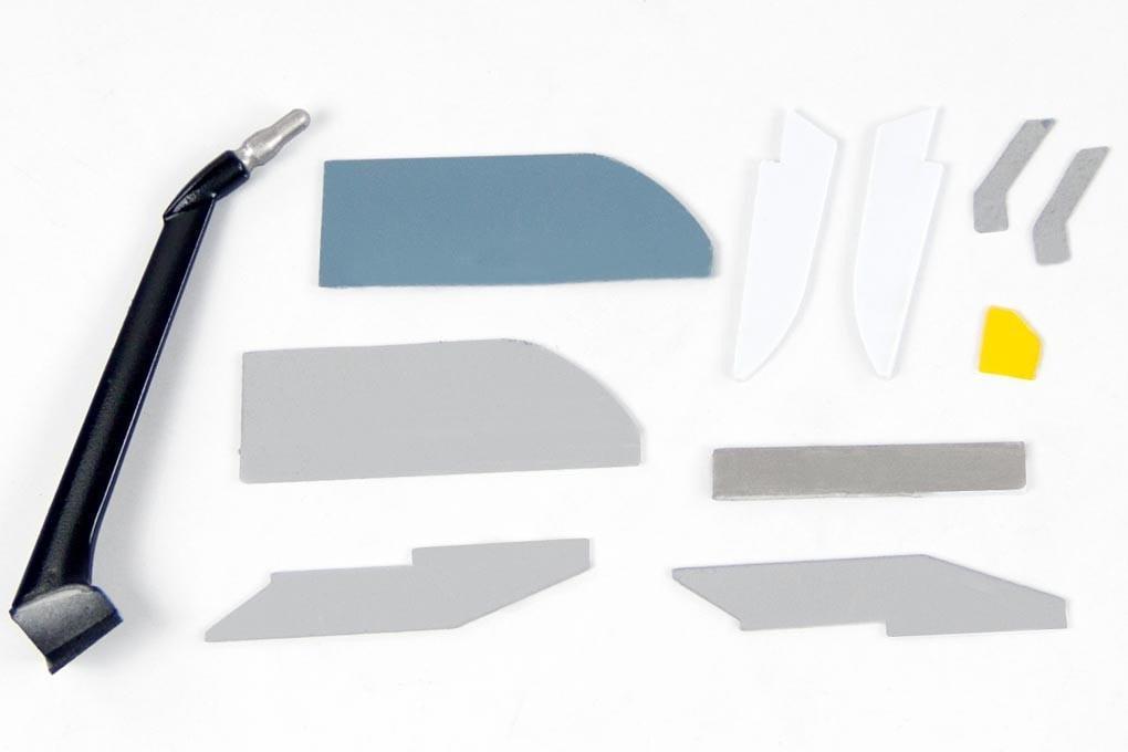 Freewing 80mm EDF Mirage 2000 Plastic Parts Set 1