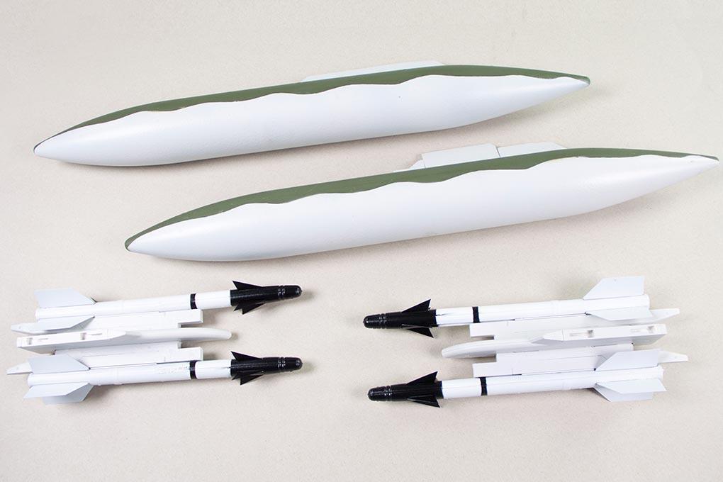 Freewing 90mm EDF F-4 Phantom II Missiles & Pylons