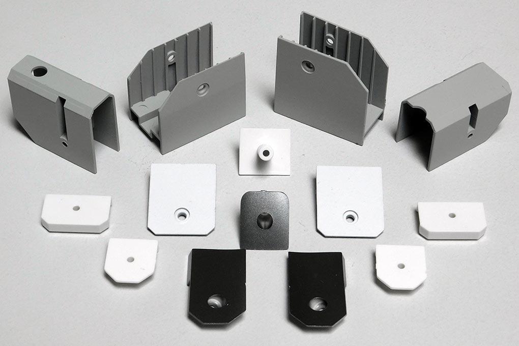 Freewing 90mm EDF F-4 Phantom II  Plastic Parts Set B - Ghost Grey