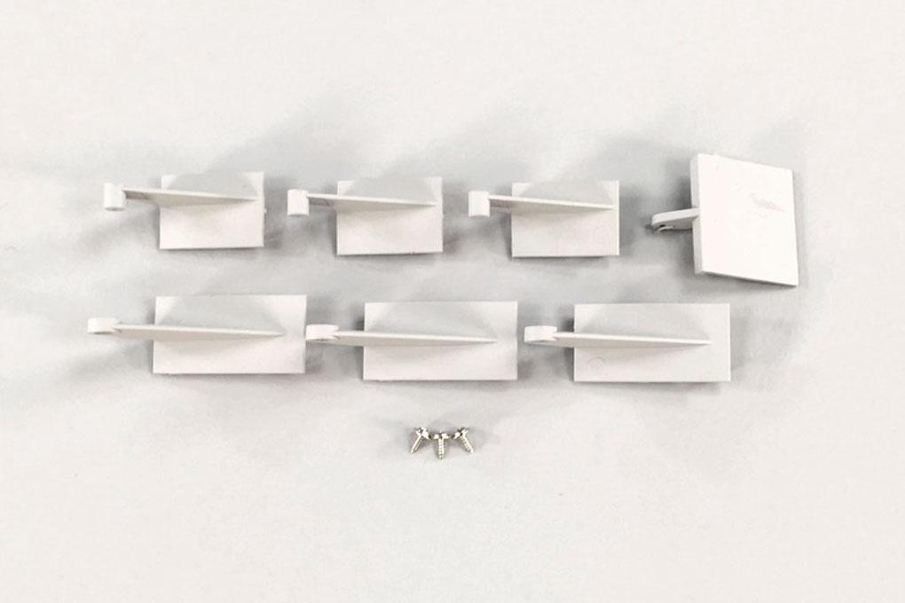Freewing 90mm EDF F/A-18C Hornet Flap Hinges - Base Gray