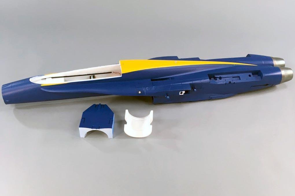 Freewing 90mm EDF F/A-18C Hornet Fuselage - Blue Angels