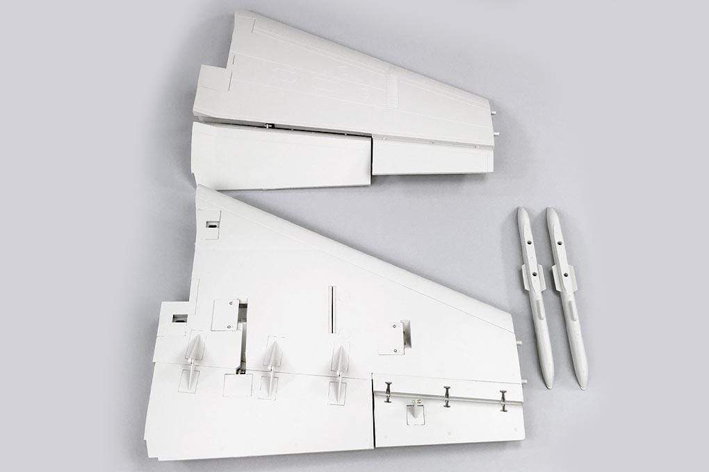 Freewing 90mm EDF F/A-18C Hornet Main Wing Set - Base Gray