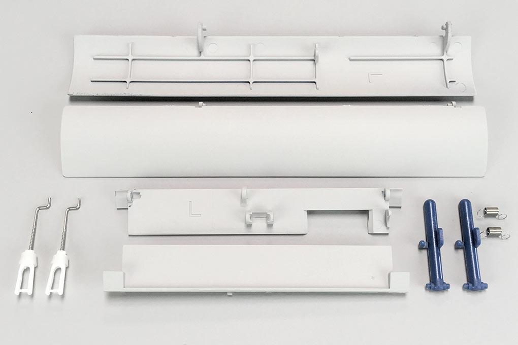 Freewing 90mm EDF F/A-18C Hornet Nose Gear Doors - Base Gray