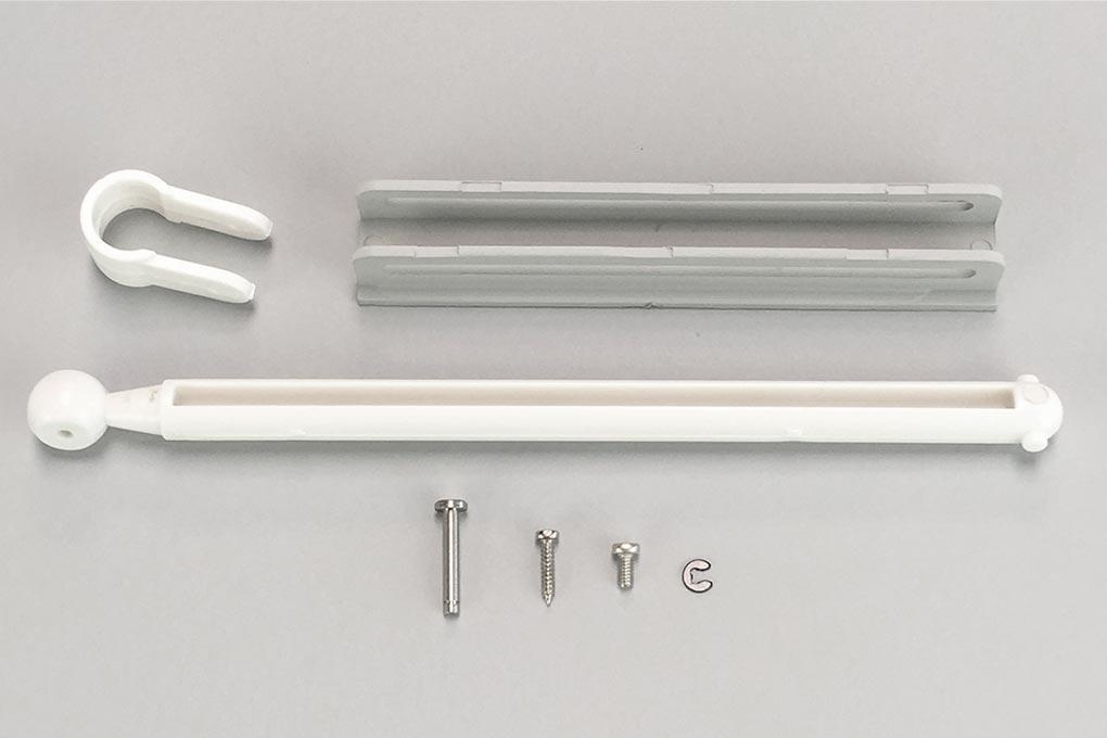 Freewing 90mm EDF F/A-18C Hornet Nose Gear Slant Strut - Base Gray