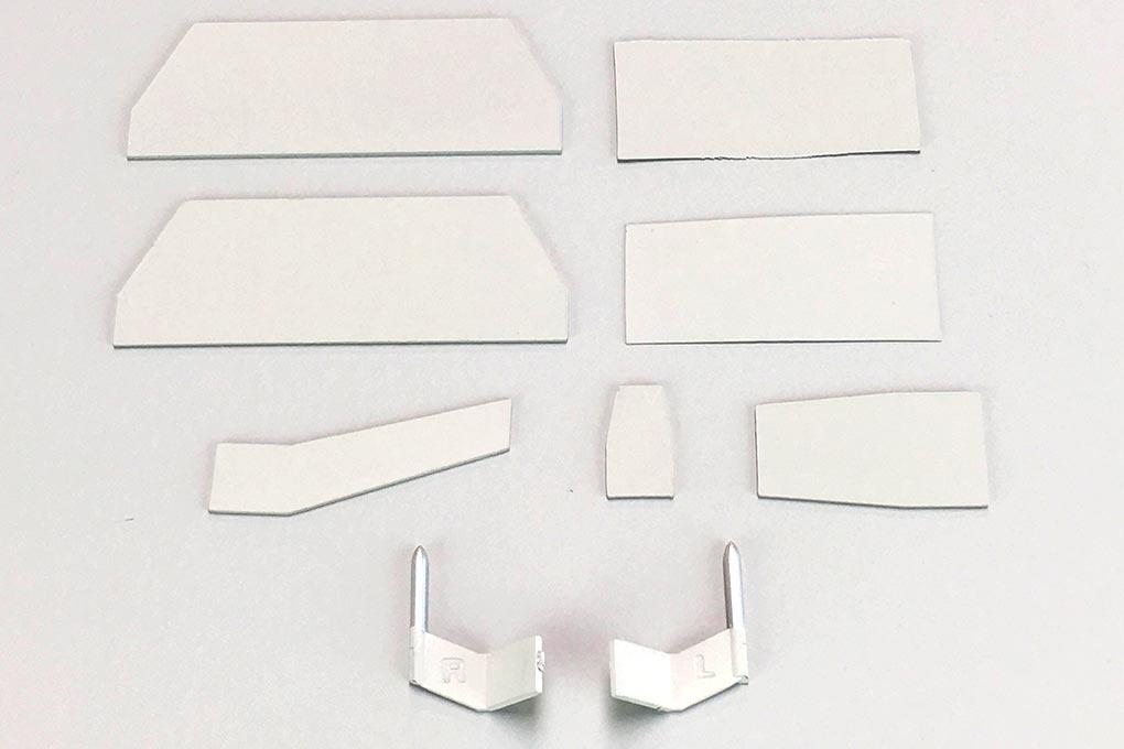 Freewing 90mm EDF F/A-18C Hornet Scale Plastic Parts - Base Gray