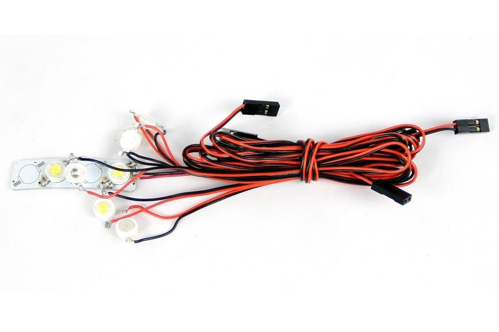 Freewing 90mm F-16 LED Light Set