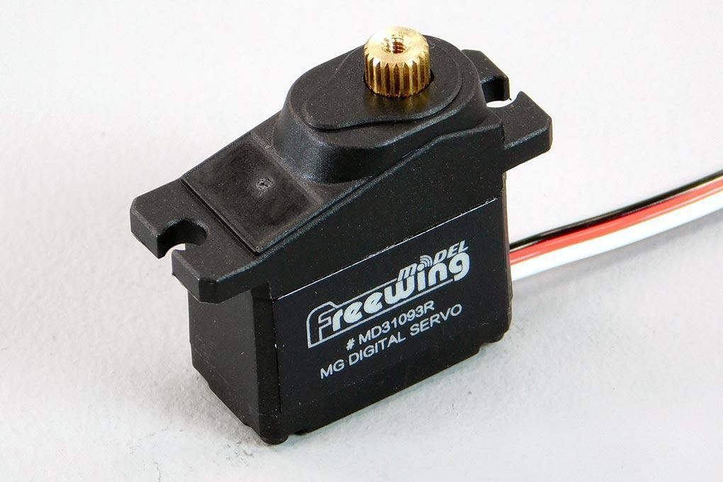 Freewing 9g Digital Hybrid Metal Gear Reverse Servo with 100mm (4") Lead