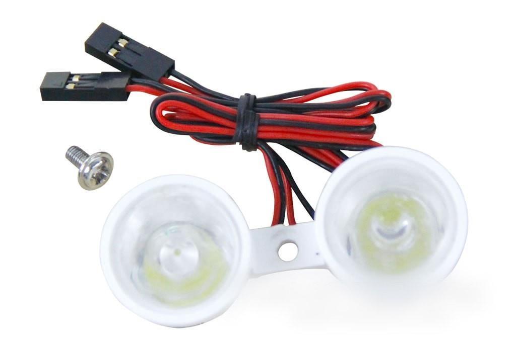Freewing Dual 5W White LED Lights with 410mm Lead