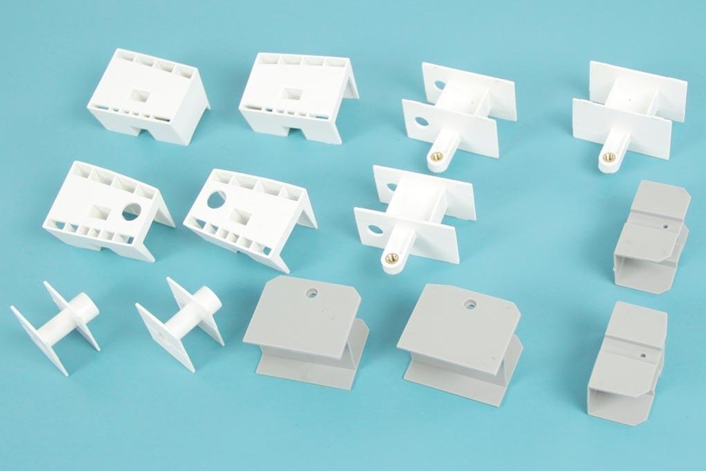 Freewing 90mm F-16C Structure Plastic Parts