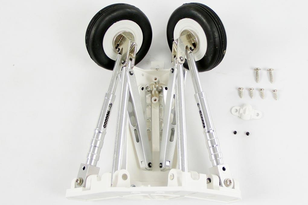 Freewing F-16C / F-104 90mm Main Landing Gear Wheels and Struts