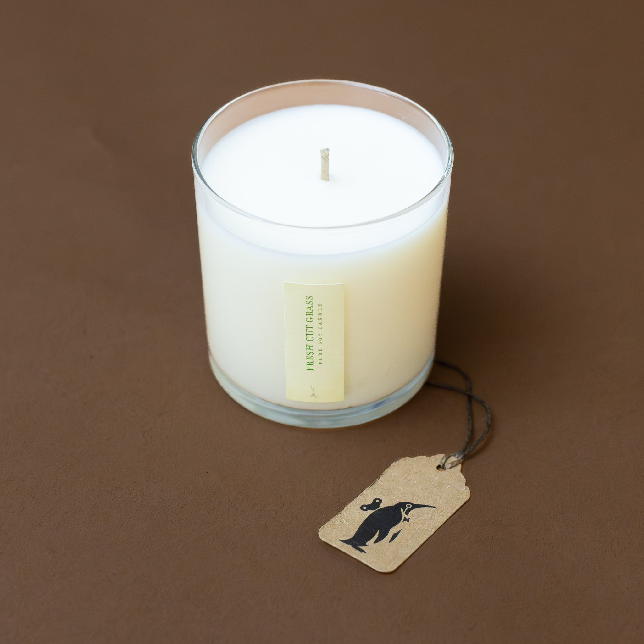 Fresh Cut Grass Candle with Plantable Box