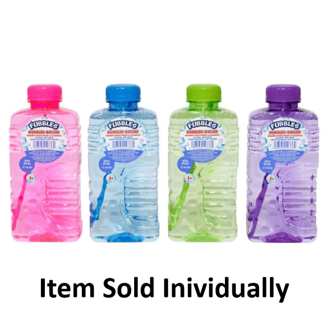 Fubbles Bubbles 16 oz (Assorted Colors)