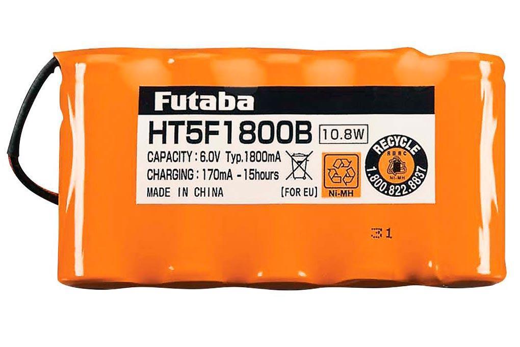 Futaba 1800mAh 5S 6V NiMH Transmitter Battery with Futaba Connector