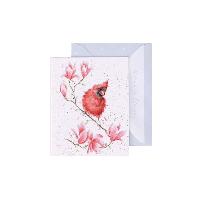 Blossom' Cardinal Bird Enclosure Card