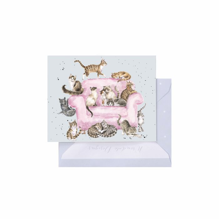 Cattitude' Cat Gift Enclosure Card