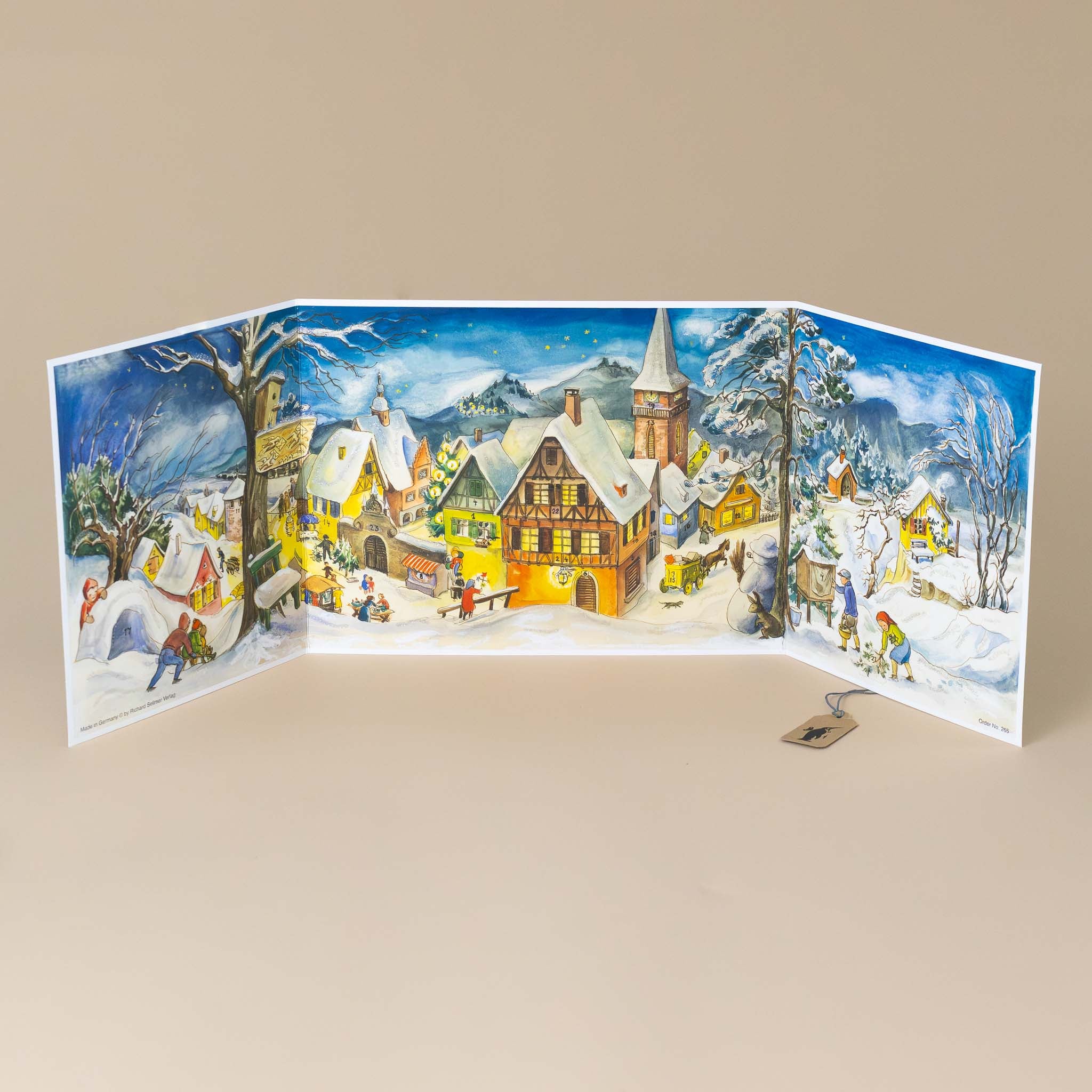 German Advent Calendar | Winter Village