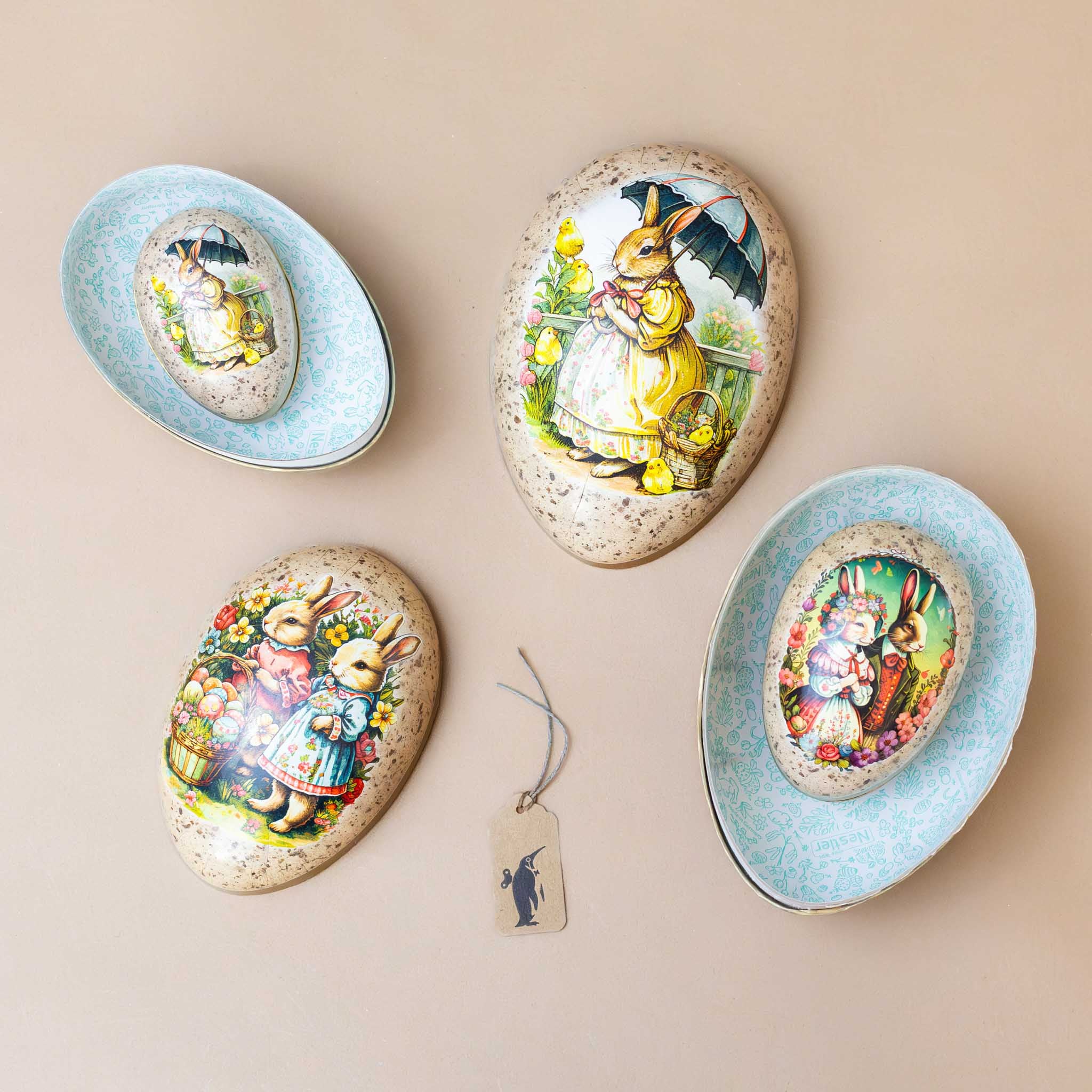 German Easter Egg | Family Rabbit