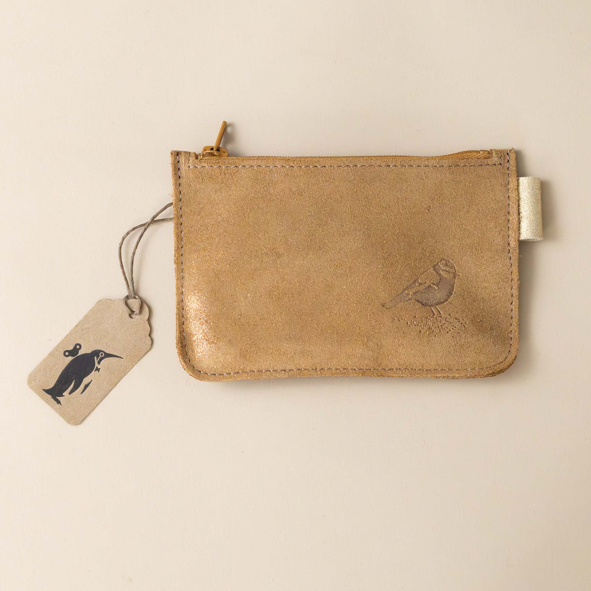 Glitter Coin Purse | Marron Glacé
