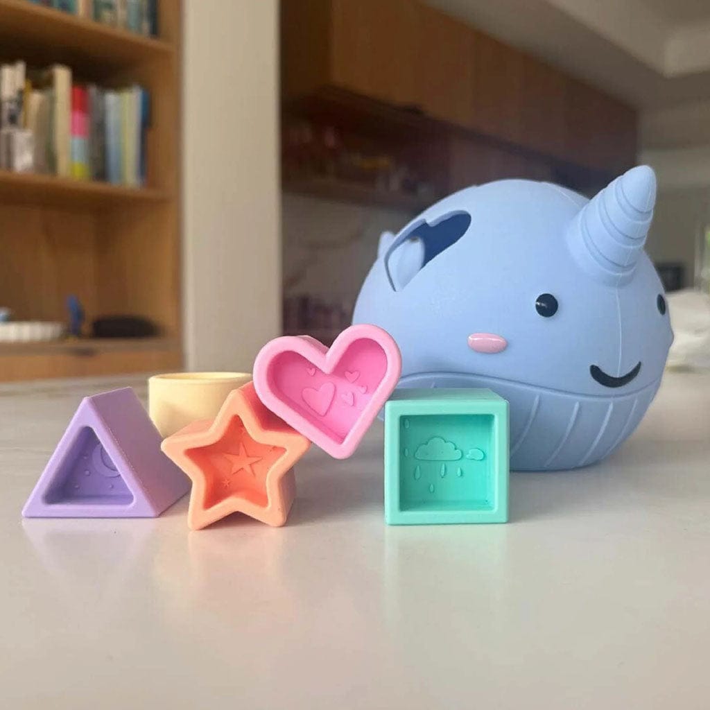 Jellystone Narwhal Shape Sorter - Bright