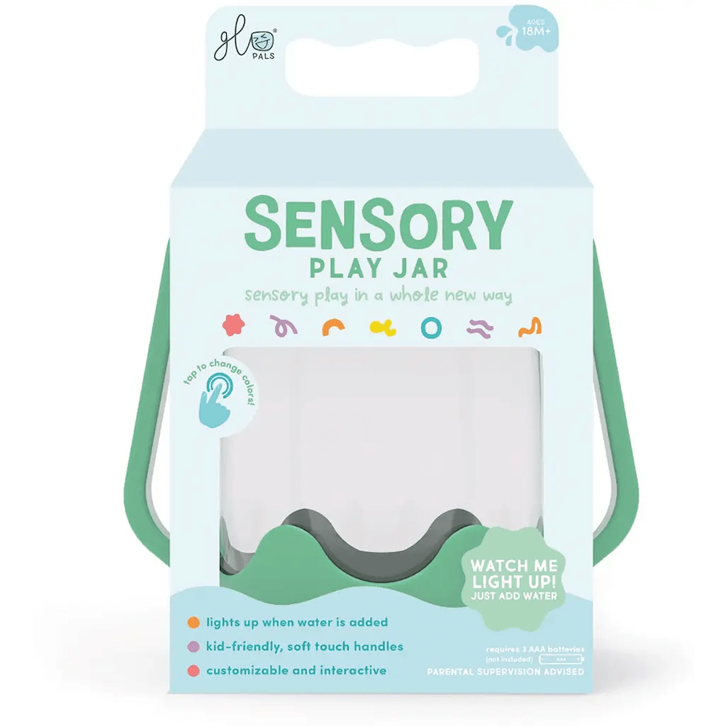 Sensory Play Jar (Teal)
