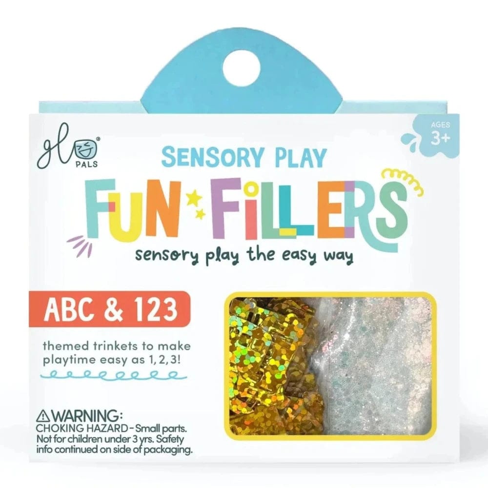 Sensory Play Fun Fillers  - ABC & 123