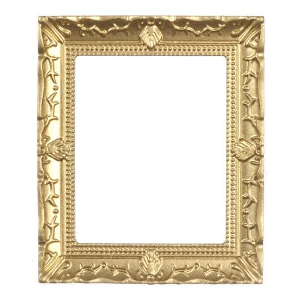 Large Gold Dollhouse Miniature Picture Frame