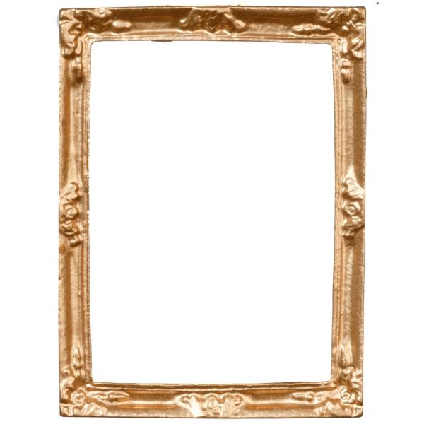 Gold Dollhouse Miniature Frame