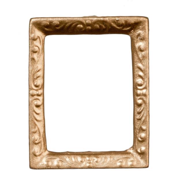 Small Gold Dollhouse Miniature Frame