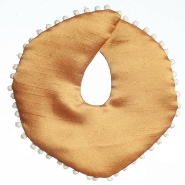 Gold Dollhouse Miniature Tree Skirt