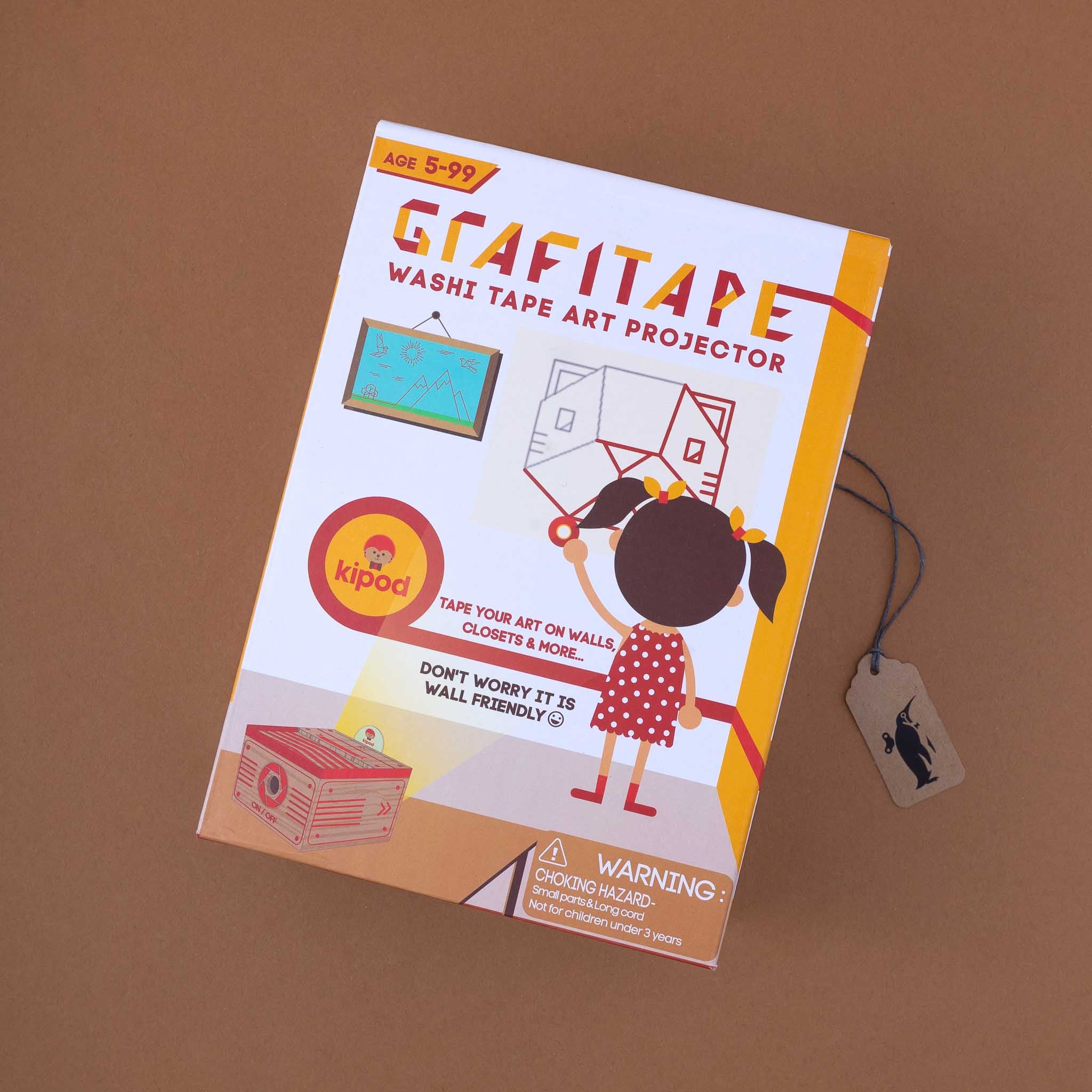 Grafitape: Wooden Washi Tape Art Projector