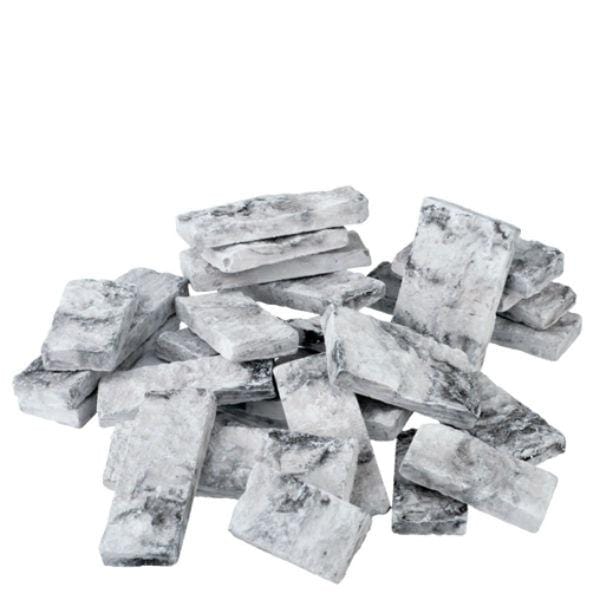 Dollhouse Miniature Gray Cut Stone Veneer