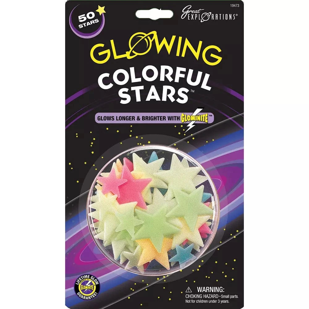 Glowing Colorful Stars