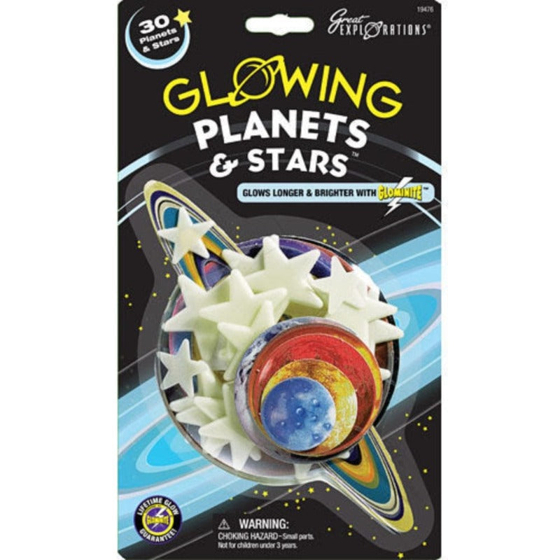 Glowing Planets & Stars