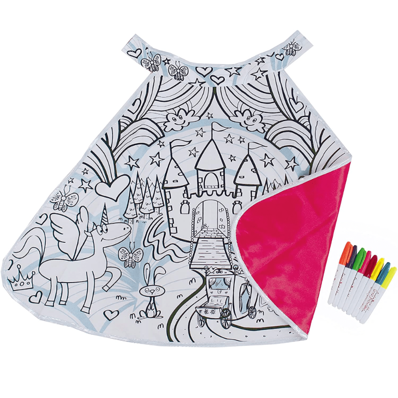 Color A Cape: Princess Pink