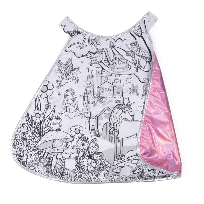 Color in Cape: Enchanted Unicorn (Size 4-6 yrs)
