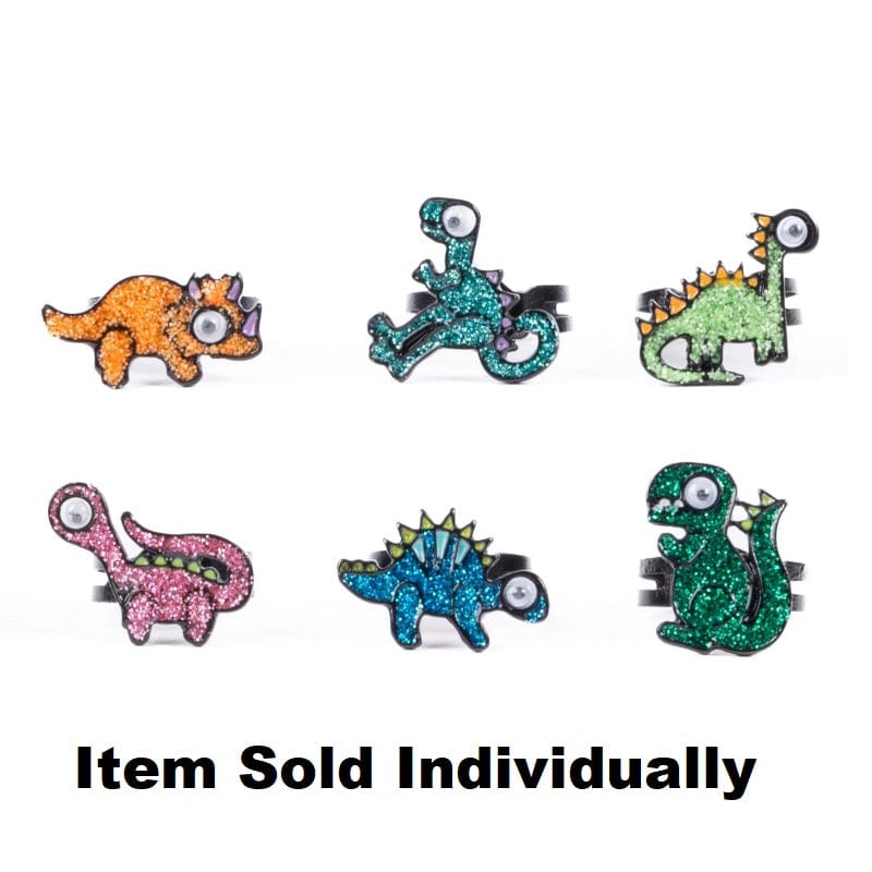 Dinosaur Spinner Fidget Rings (Assorted Styles)