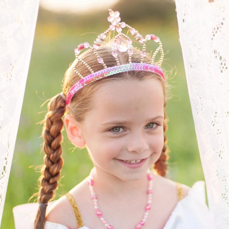 Pink and Gold Fairy Princess Tiara