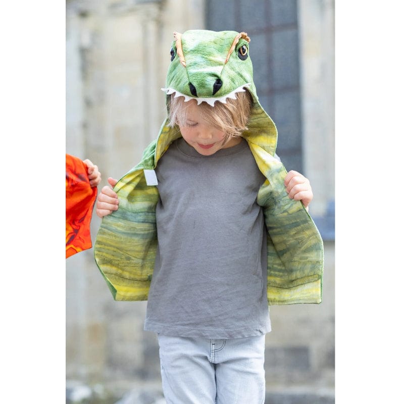 All Day Everyday Dino Vest - Green (Size 5-6 yrs)