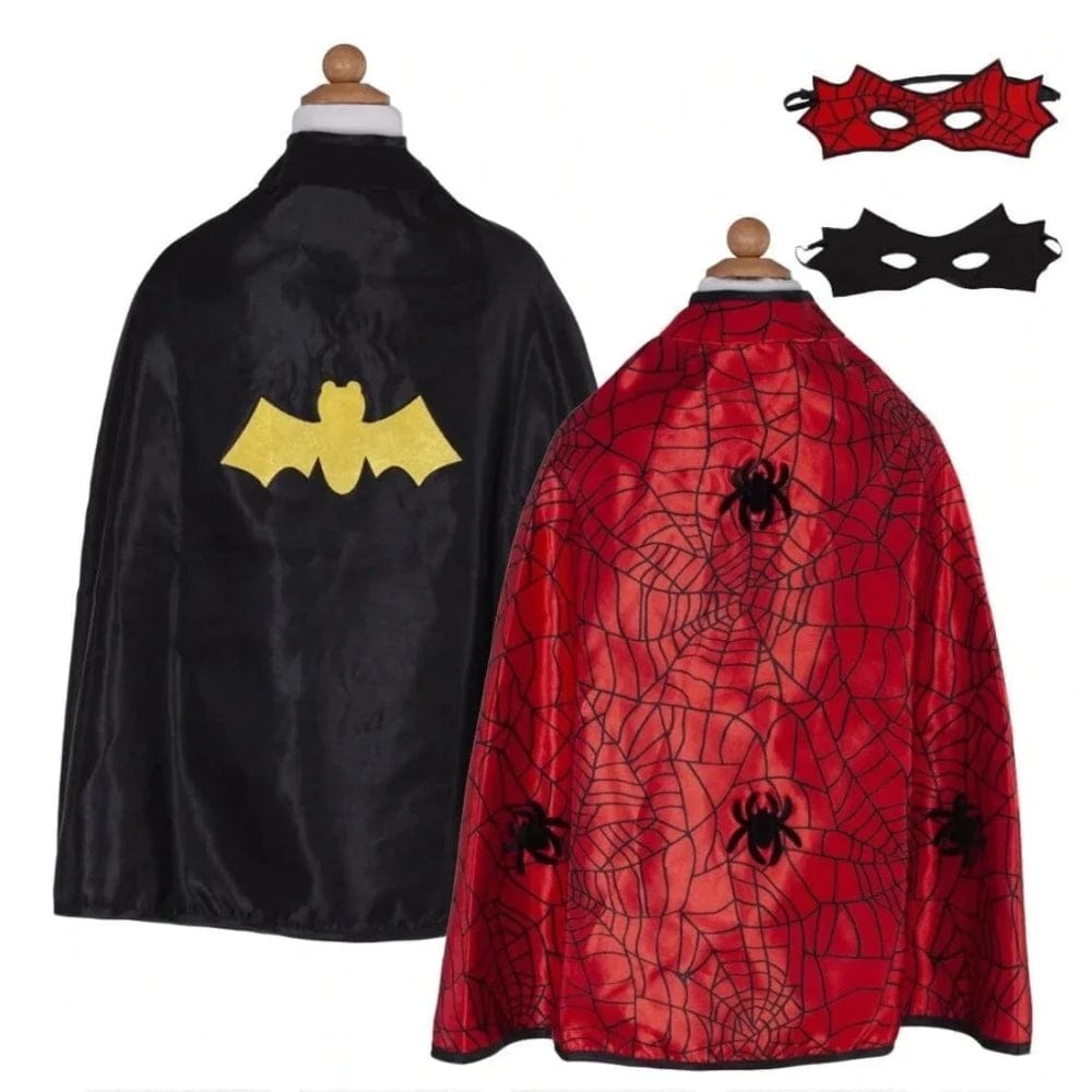 Reversible Spider / Bat Cape with Mask (4-6 yrs)