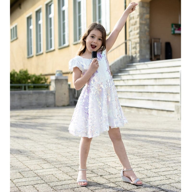 Sequins Concert Queen Dress (Size 5-6 yrs)