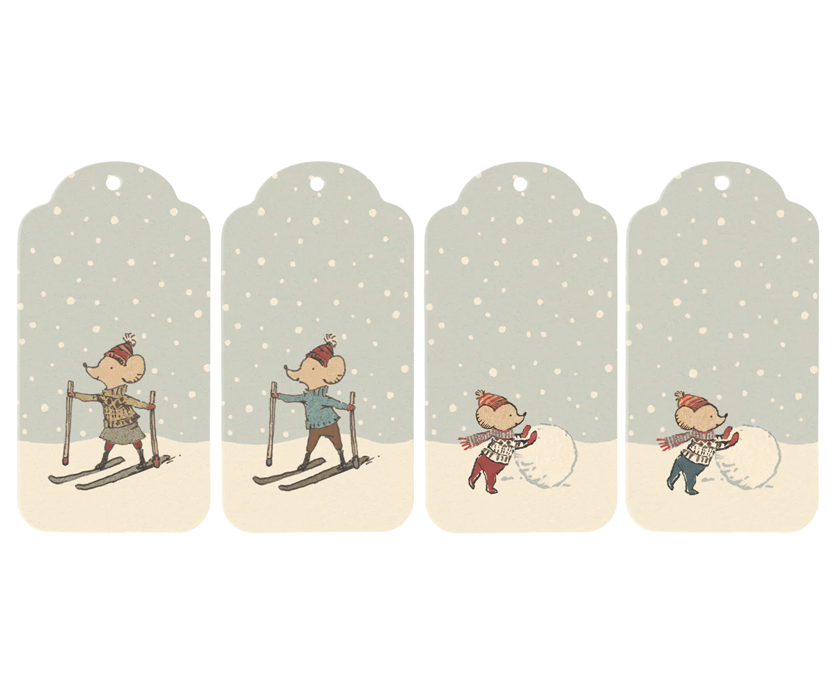 *NEW* Christmas gift tags, 12 pcs