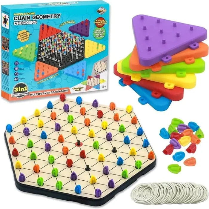 Chain Geometry 3 in 1 Game