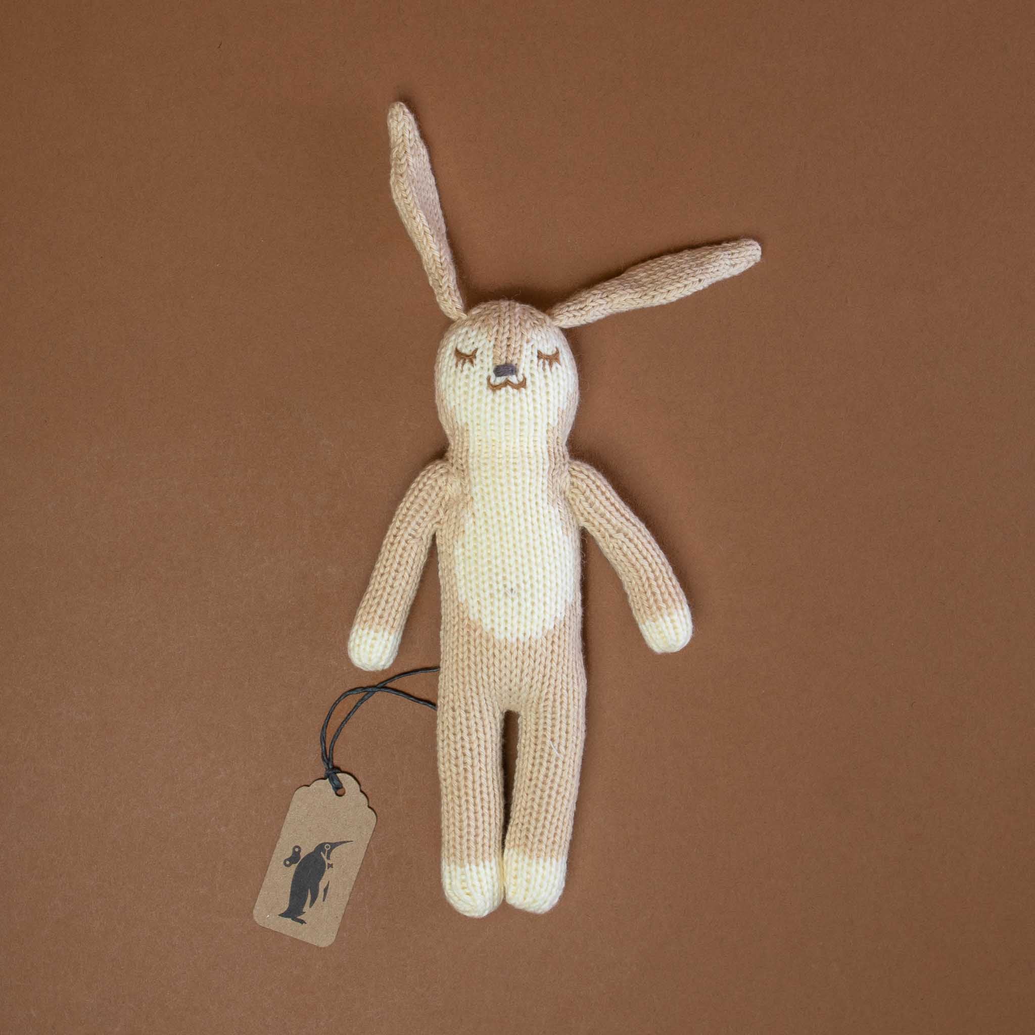 Hand-Knit Rattle | Honey Bunny