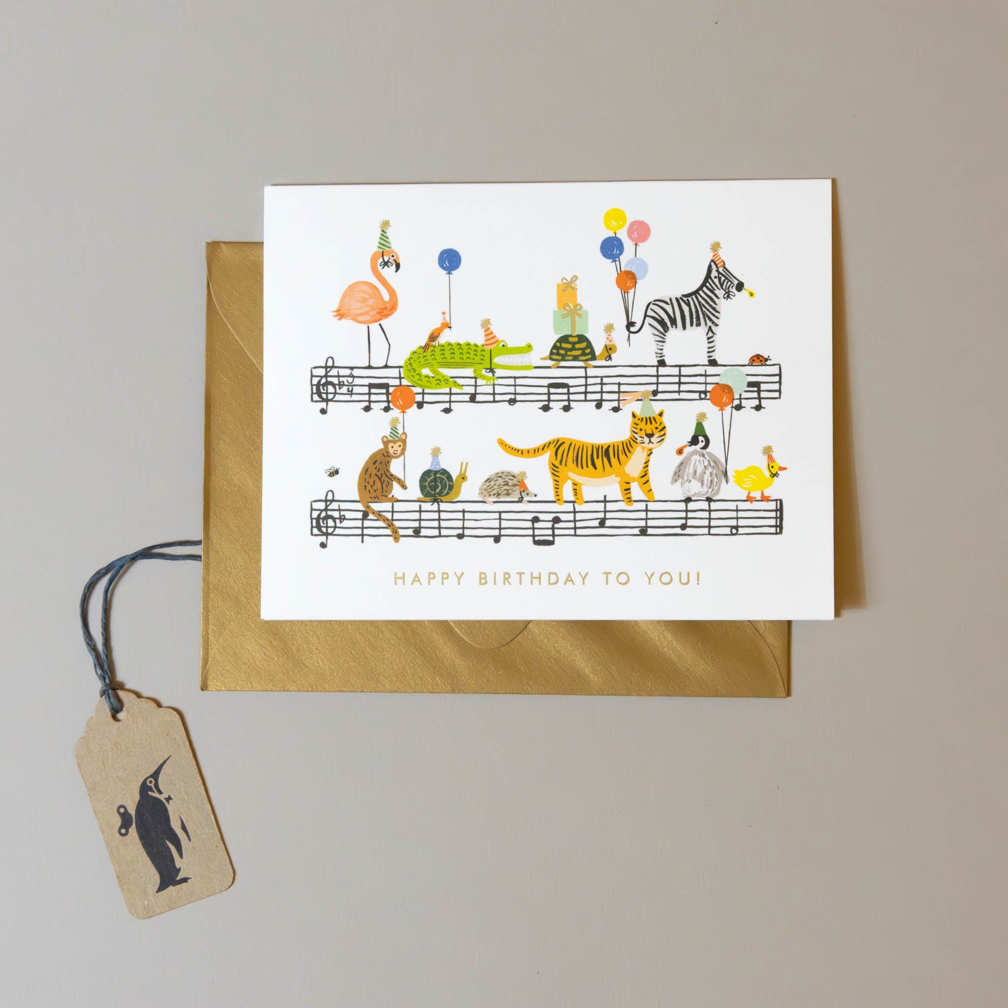 Happy Birthday Song Greeting Card